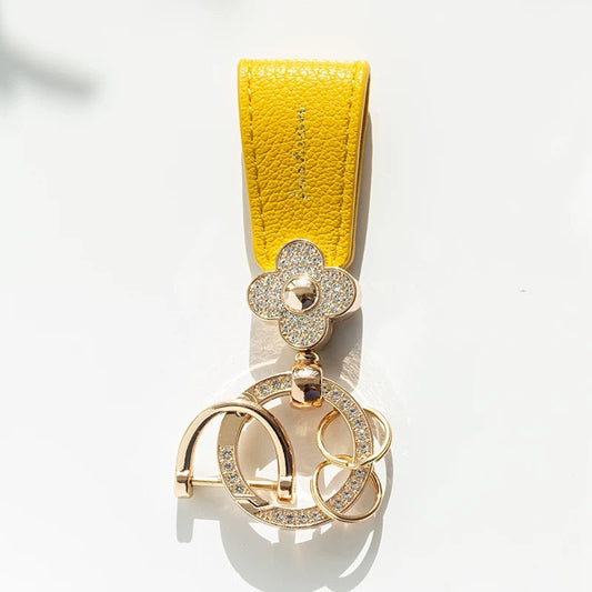 Floral Brilliance Keychain