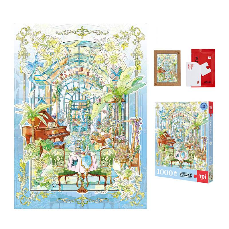 TOI Lily’s Greenhouse 1000 Piece Jigsaw Puzzle TOI