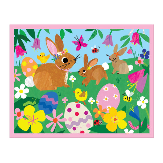 Spring Bunnies 12 Piece Pouch Puzzle