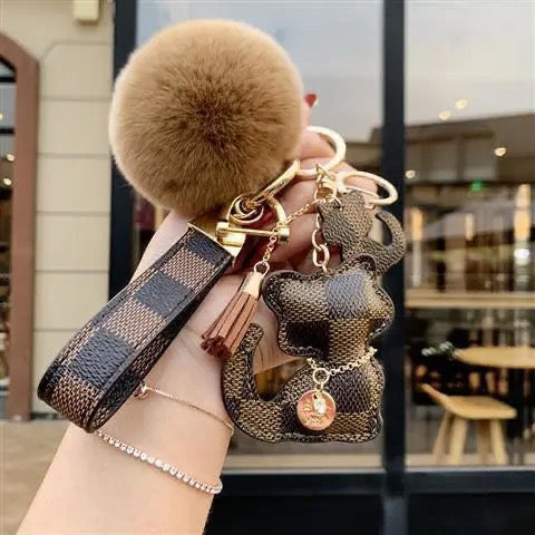 Little Cat Keychain V Boutique Studio