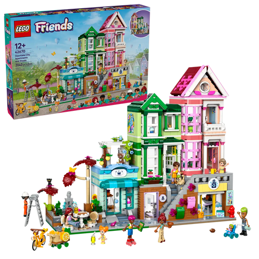 LEGO Friends Heartlake City Apartments and Stores 42670