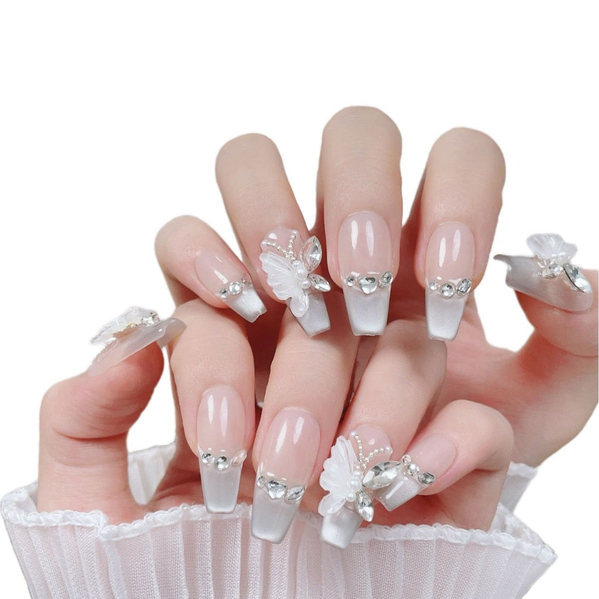 Butterfly Fairy Press-on Nails V Boutique Studio