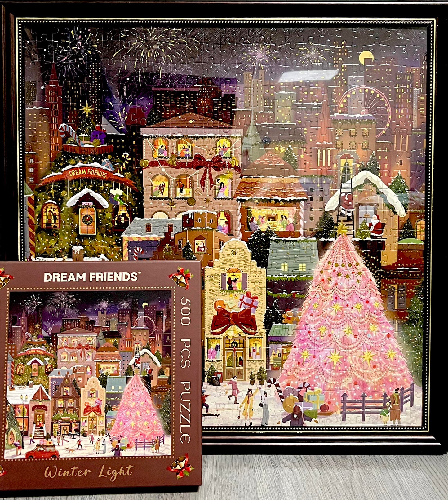 Dream Friends Winter Light 500 Piece Puzzle