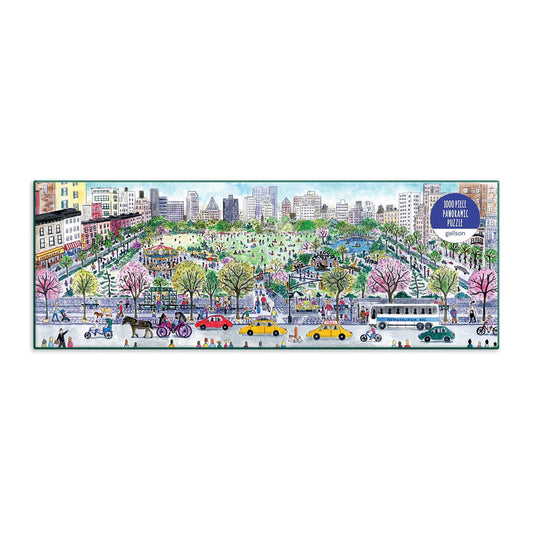 Michael Storrings Cityscape 1000 Piece Panoramic Jigsaw Puzzle Galison