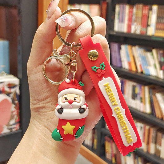 Merry Xmas Keychain V Boutique Studio