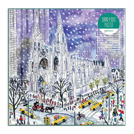 Michael Storrings St. Patricks Cathedral 1000 Piece Puzzle Galison