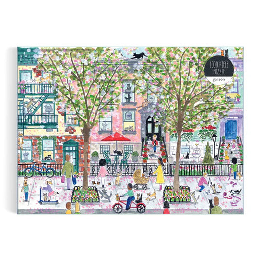 Michael Storrings Cats In The City 1000 Piece Puzzle Galison