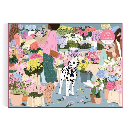 Flower Market 1000 Piece Puzzle Galison