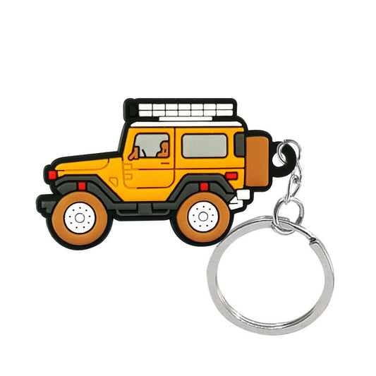 Vibrant Vehicle Keychain – Fun & Durable for Car Lovers V Boutique Studio
