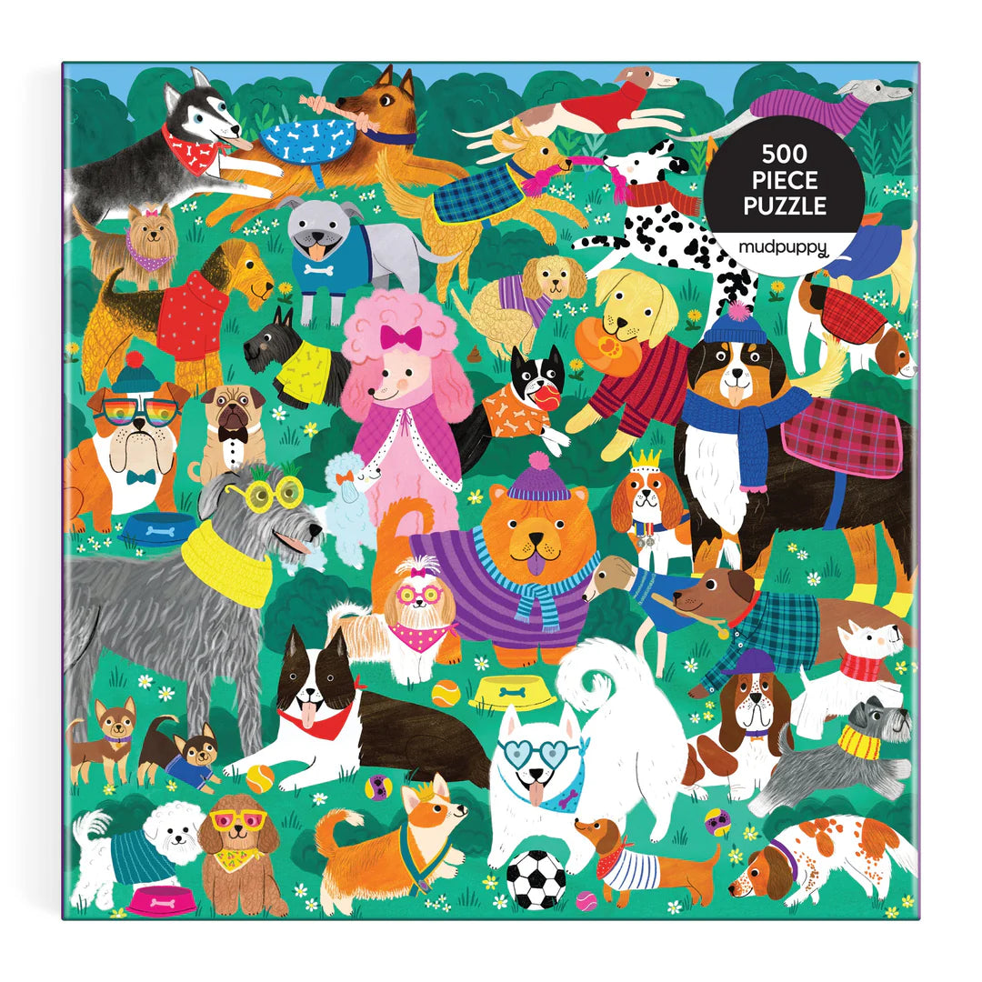 Doggone Days 500 piece Puzzle Mudpuppy