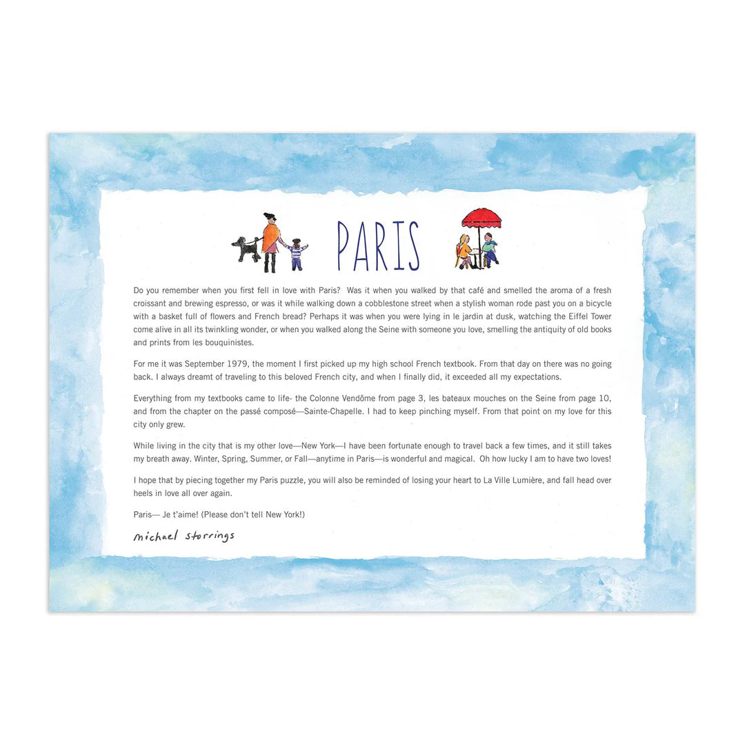 Michael Storrings Paris 1000 Piece Jigsaw Puzzle Galison