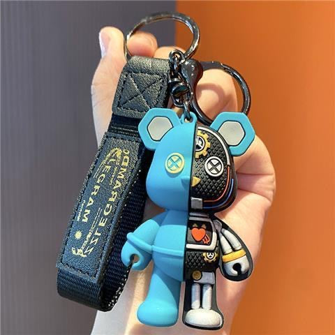 Semi Anatomical Mechanical Bear Keychain V Boutique Studio