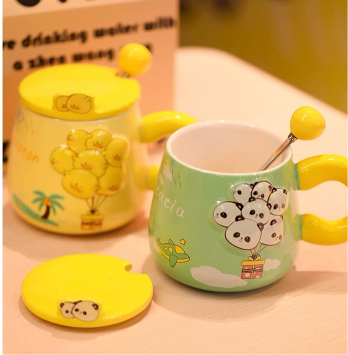Lovely Cartoon Ceramic Mug
