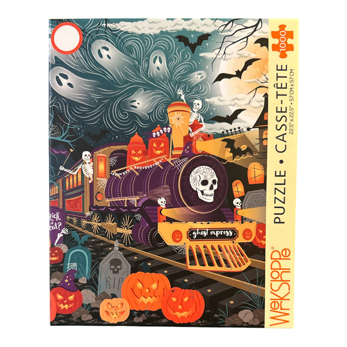 WerkShoppe Halloween Train 1000 Piece Jigsaw Puzzle WerkShoppe
