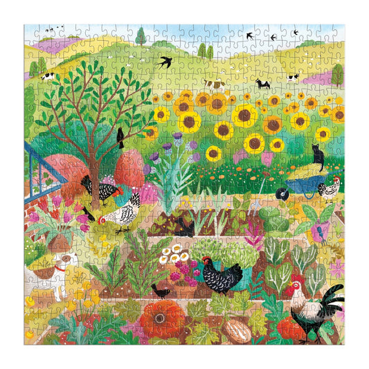 Good Puzzle Co. Countryside Harvest 500 Piece Puzzle Galison