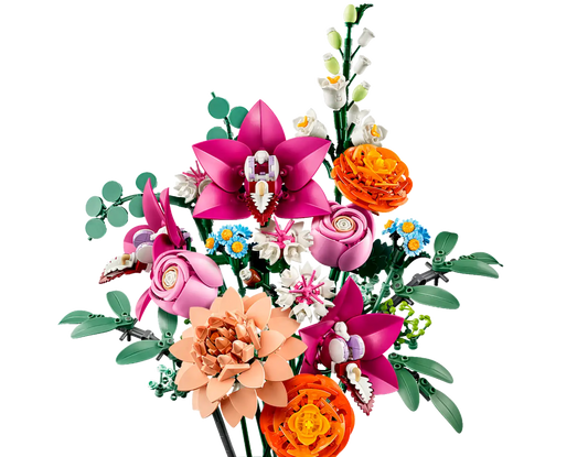 LEGO Botanicals Pretty Pink Flower Bouquet 10342