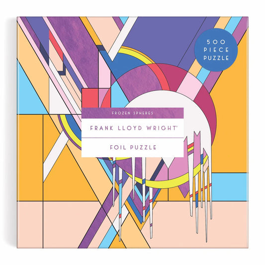 Frank Lloyd Wright Frozen Spheres 500 Piece Foil Puzzle