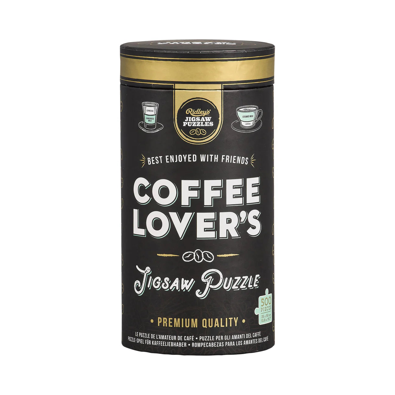 Coffee Lover's 500 Piece Jigsaw Puzzle
