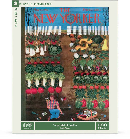 New Yorker Vegetable Garden 1000 Piece Jigsaw Puzzle