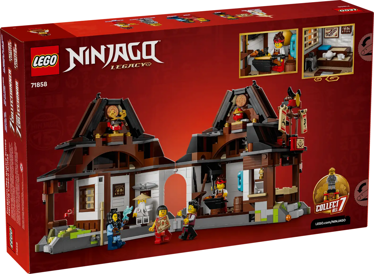 LEGO NINJAGO® Four Weapons Blacksmith 15th Anniversary 71858