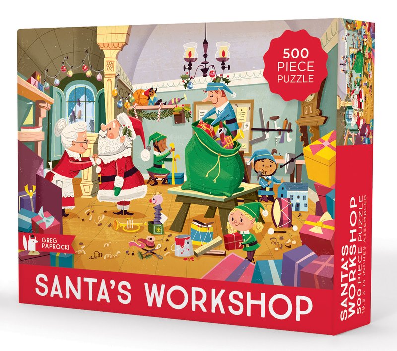 Santa's Workshop Puzzle 500 Piece