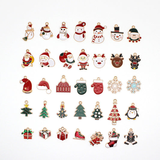 Festival Christmas Charms for Jewelry Making