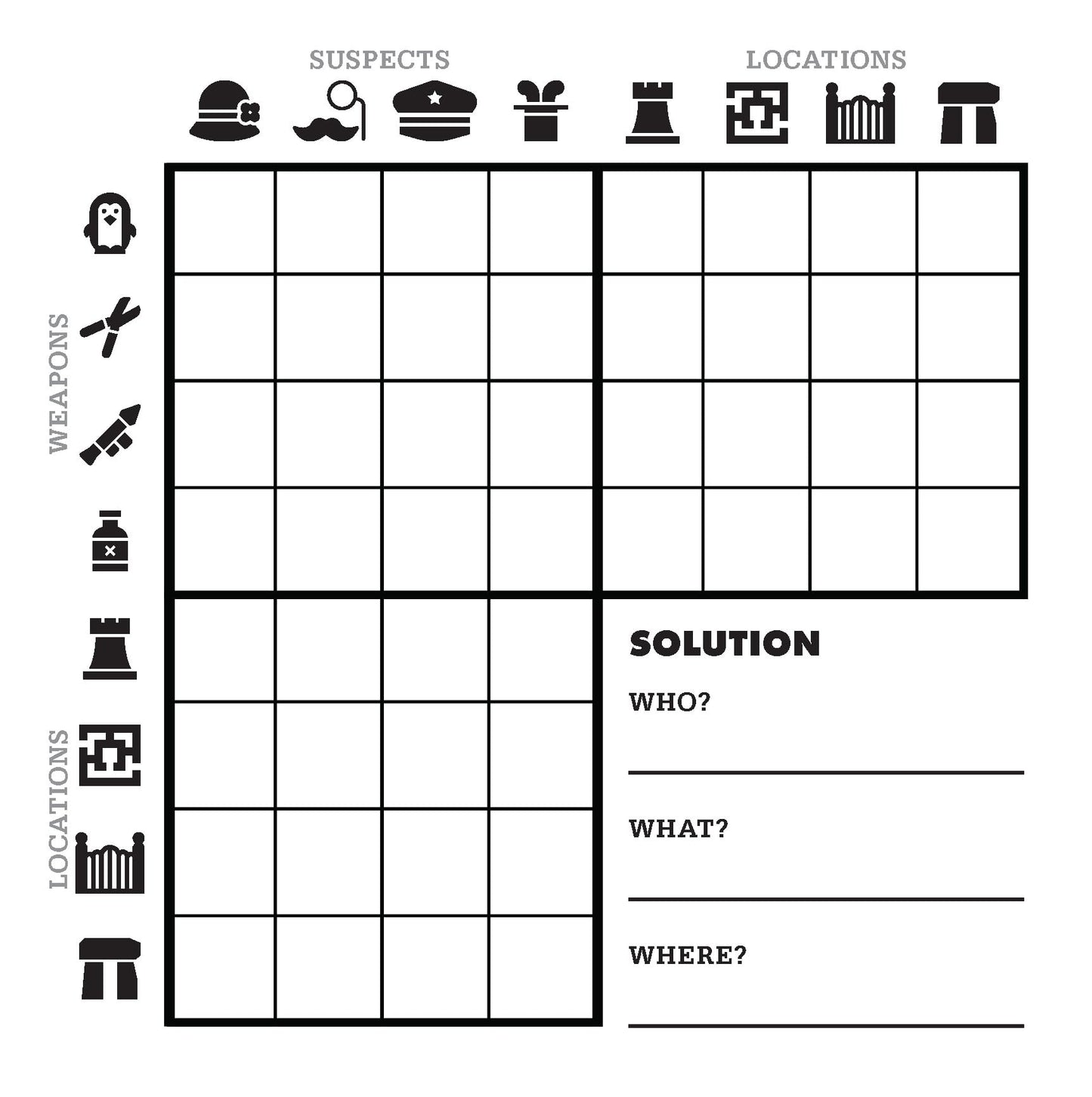 Murdle in The Hedge Maze 500 Piece Jigsaw Puzzle