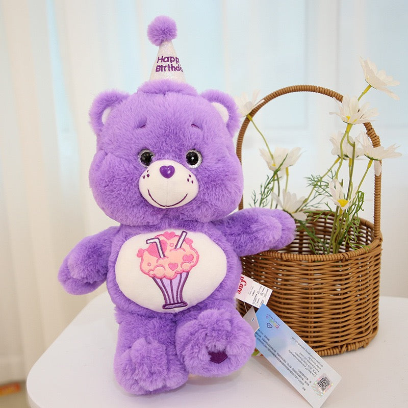 Care Bears Birthday Plush – Soft & Colorful Collectible Toy
