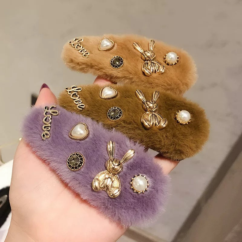 Cute Bunny Hair Clip