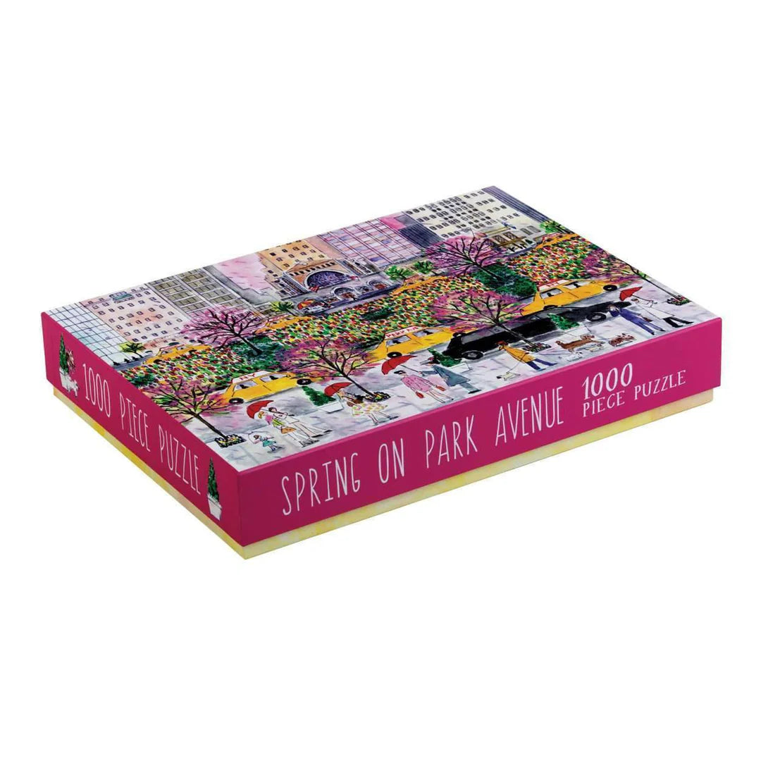 Michael Storrings Spring On Park Avenue 1000 Piece Jigsaw Puzzle Galison