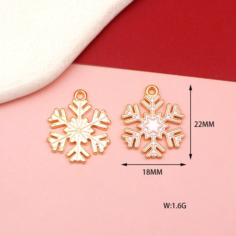 Festival Christmas Charms for Jewelry Making