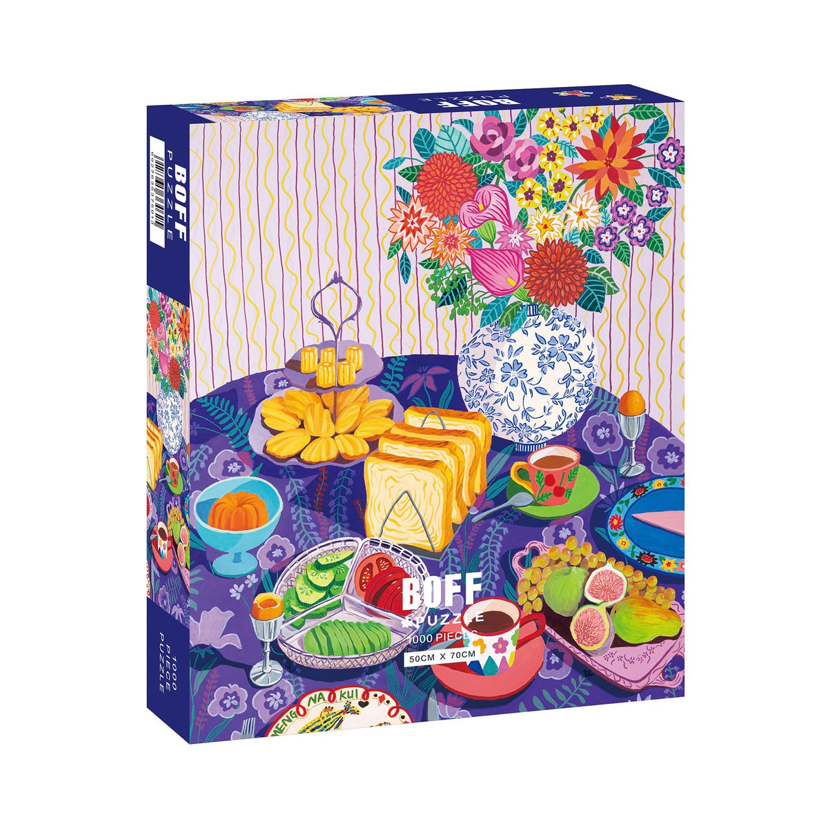 Colorful Afternoon Tea 1000 Piece Jigsaw Puzzle BOFF