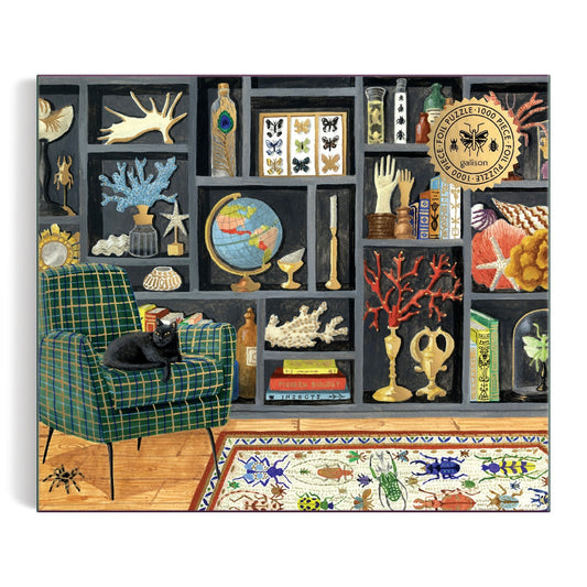Eclectic Treasures 1000 Piece Foil Puzzle Galison