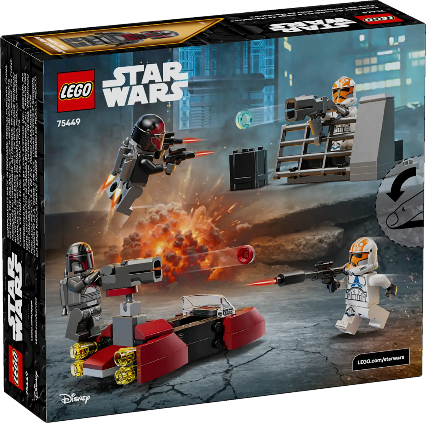 LEGO Star Wars™ Siege of Mandalore Battle Pack 75449