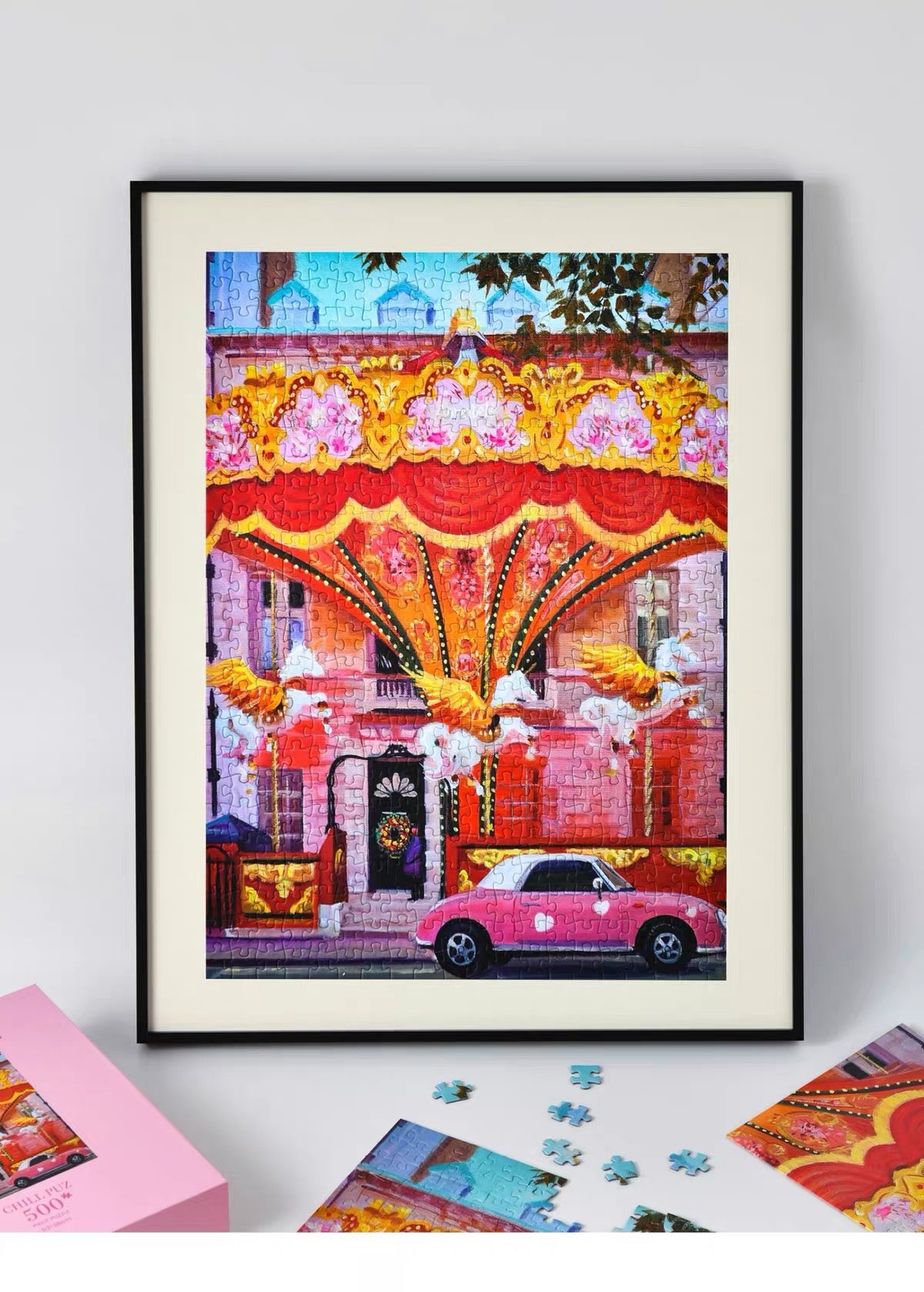 CHILL PUZ Carousel 500 Piece Jigsaw Puzzle CHILL PUZ