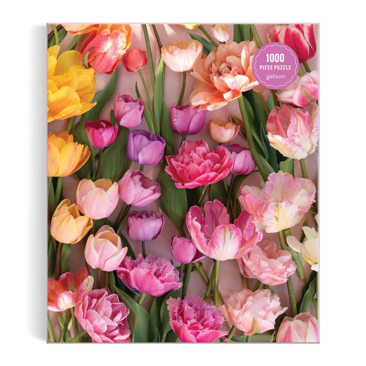 Ephemeral Tulips 1000 Piece Puzzle Galison