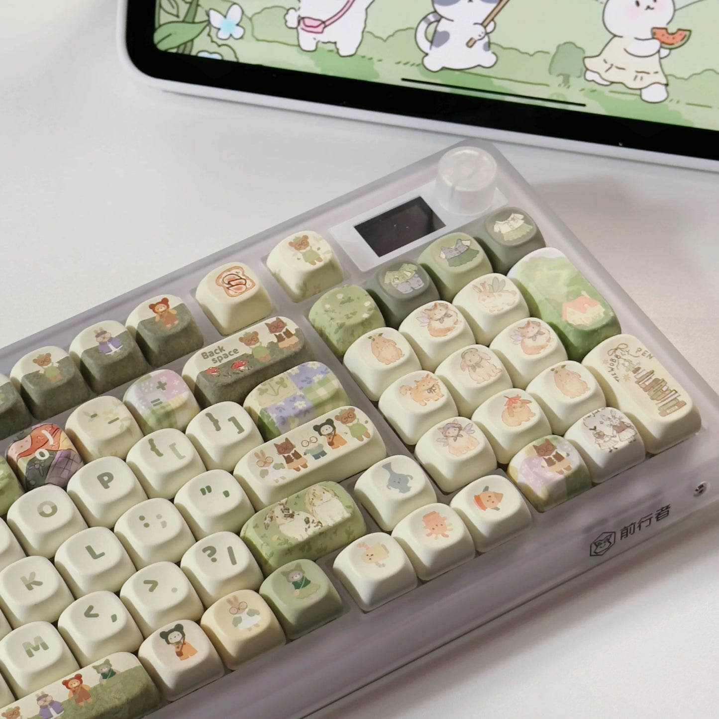 Forest Picnic Keycaps – XOA Profile, 131 Keys for MX Keyboards