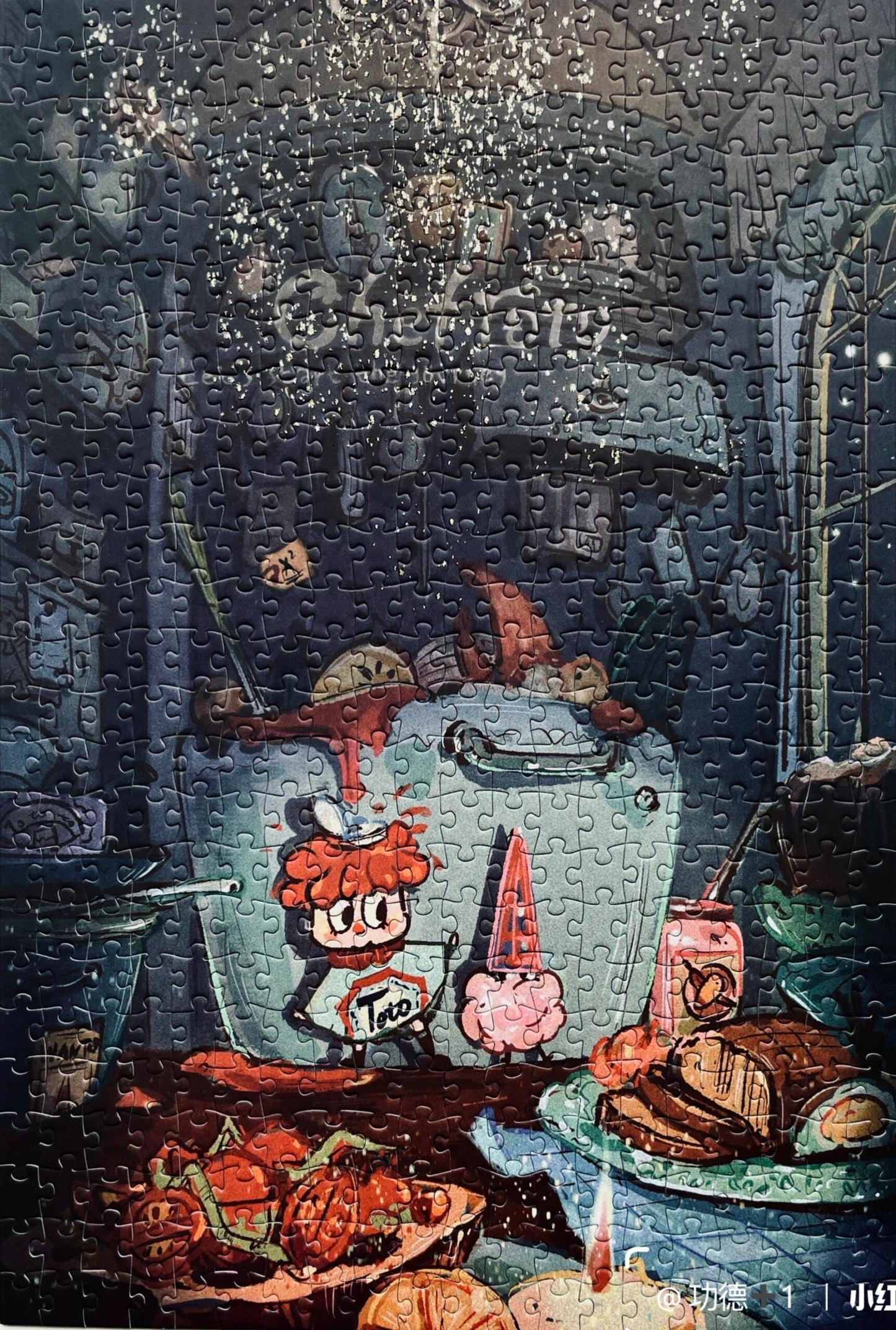 Chef Toto’s Little Kitchen 500 Piece Puzzle