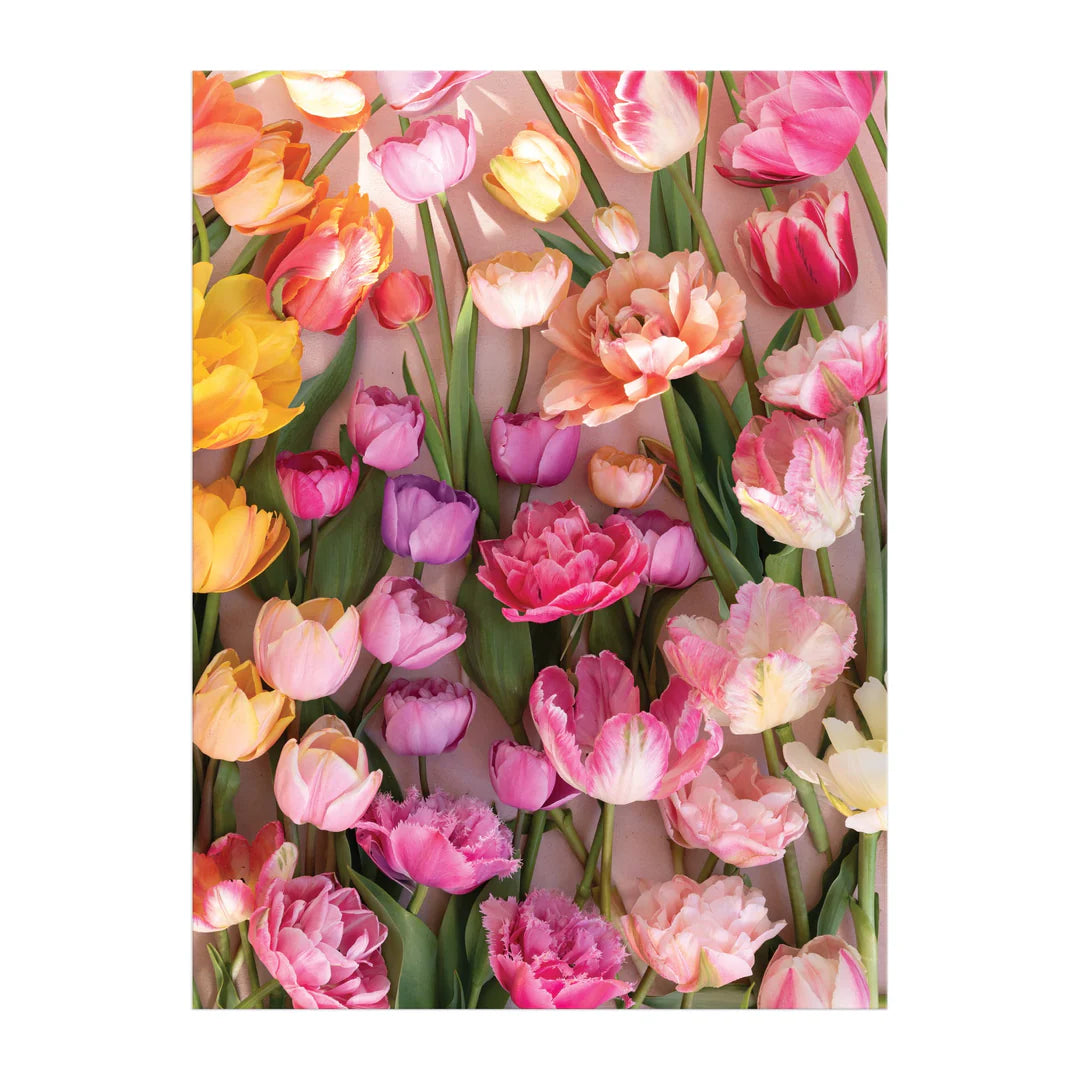 Ephemeral Tulips 1000 Piece Puzzle Galison