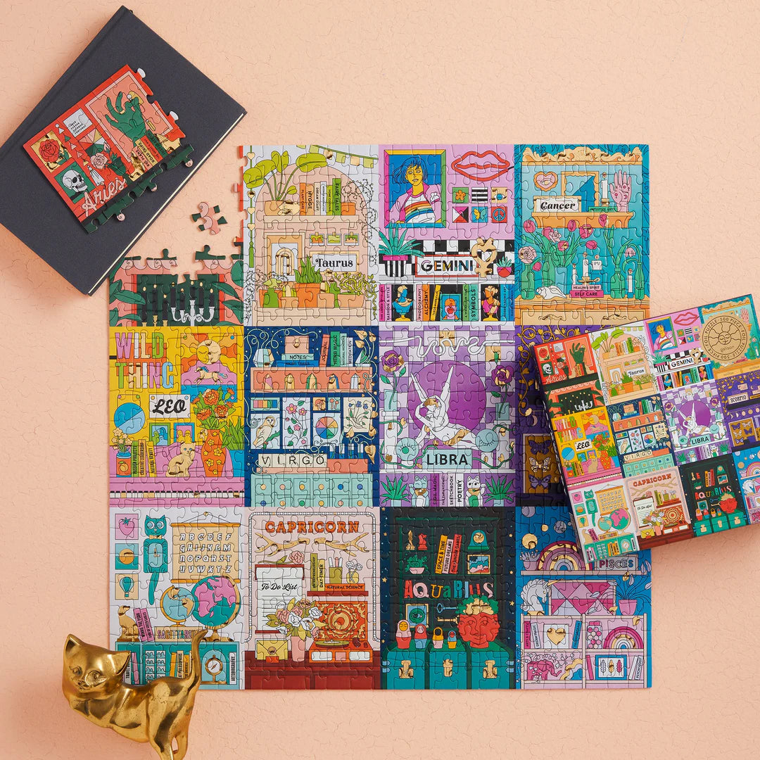 House of Astrology 500 Piece Foil Puzzle Galison