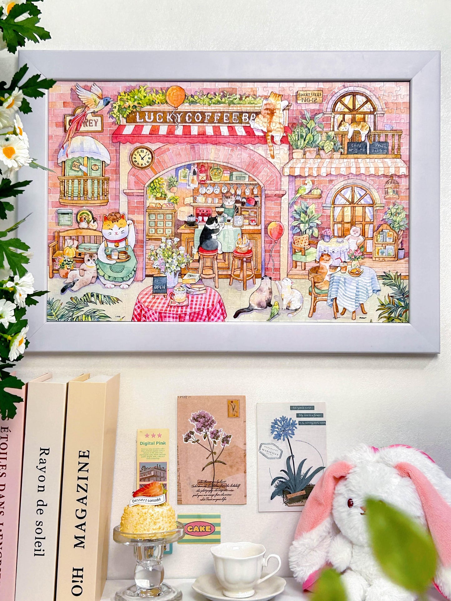 3D-JP Corner Café 504 Piece Puzzle V Boutique Studio