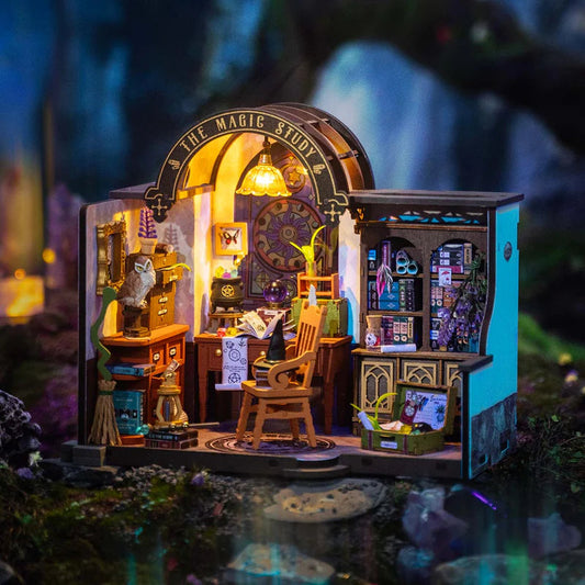 The Magic Study DIY Miniature House Rolife