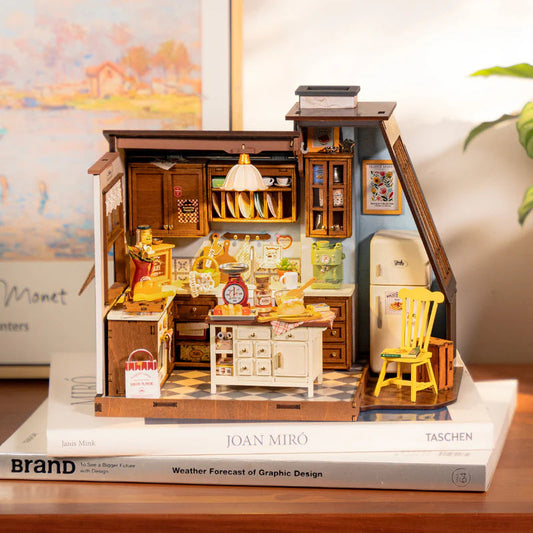 Baking Kitchen DIY Miniature House Rolife