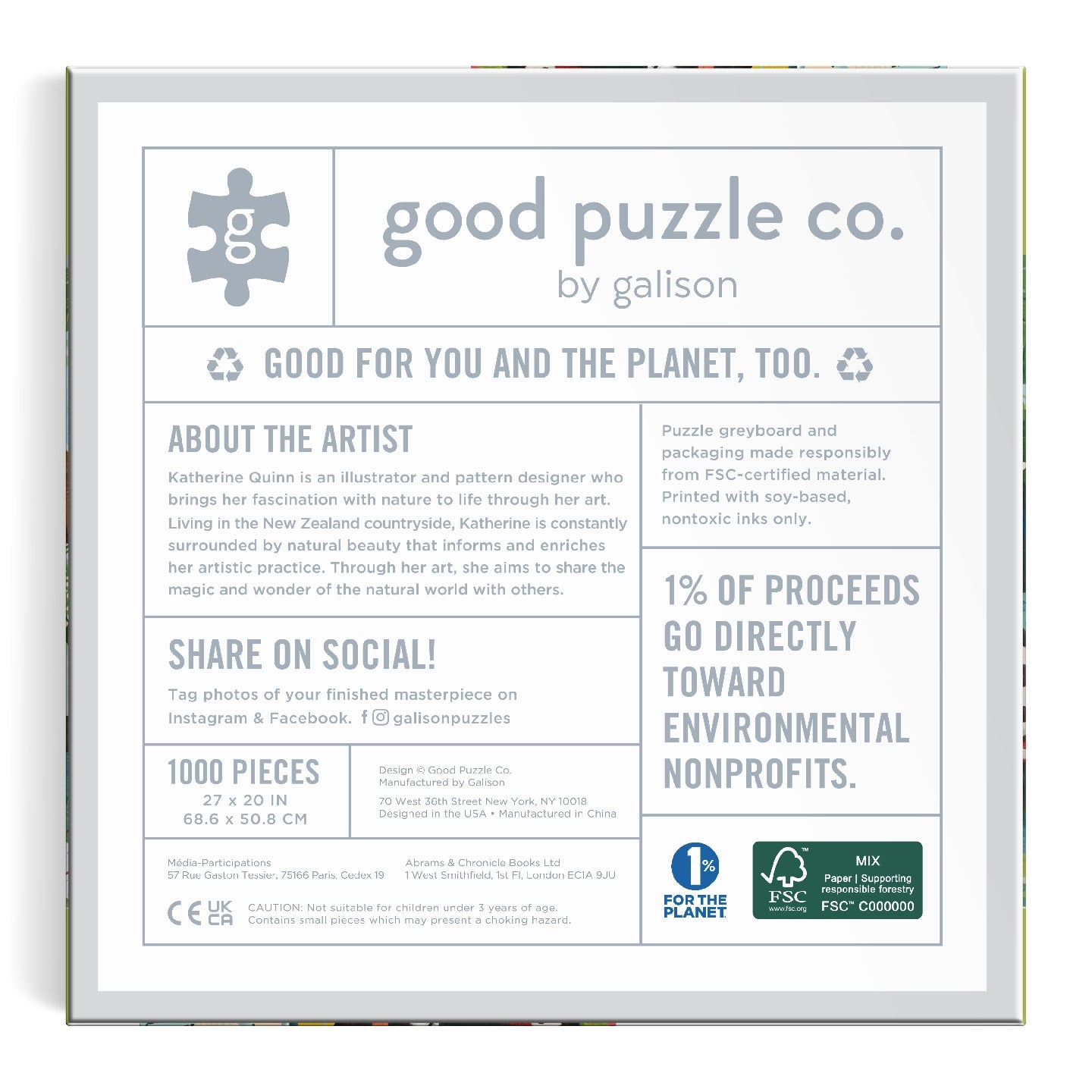 Good Puzzle Co. Cat Haven 1000 Piece Puzzle