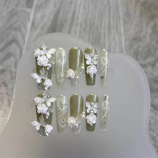 Flower Fairy Press-on Nails V Boutique Studio