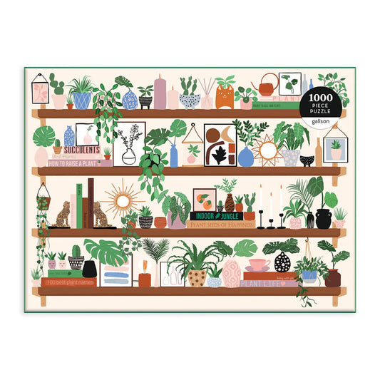 Plant Shelfie 1000 Piece Jigsaw Puzzle Galison