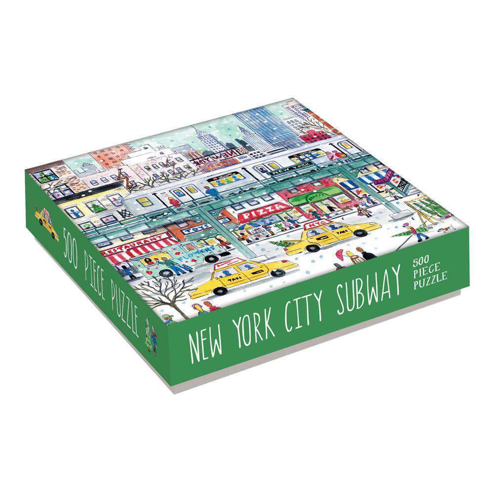 Michael Storrings New York City Subway 500 Piece Puzzle Galison