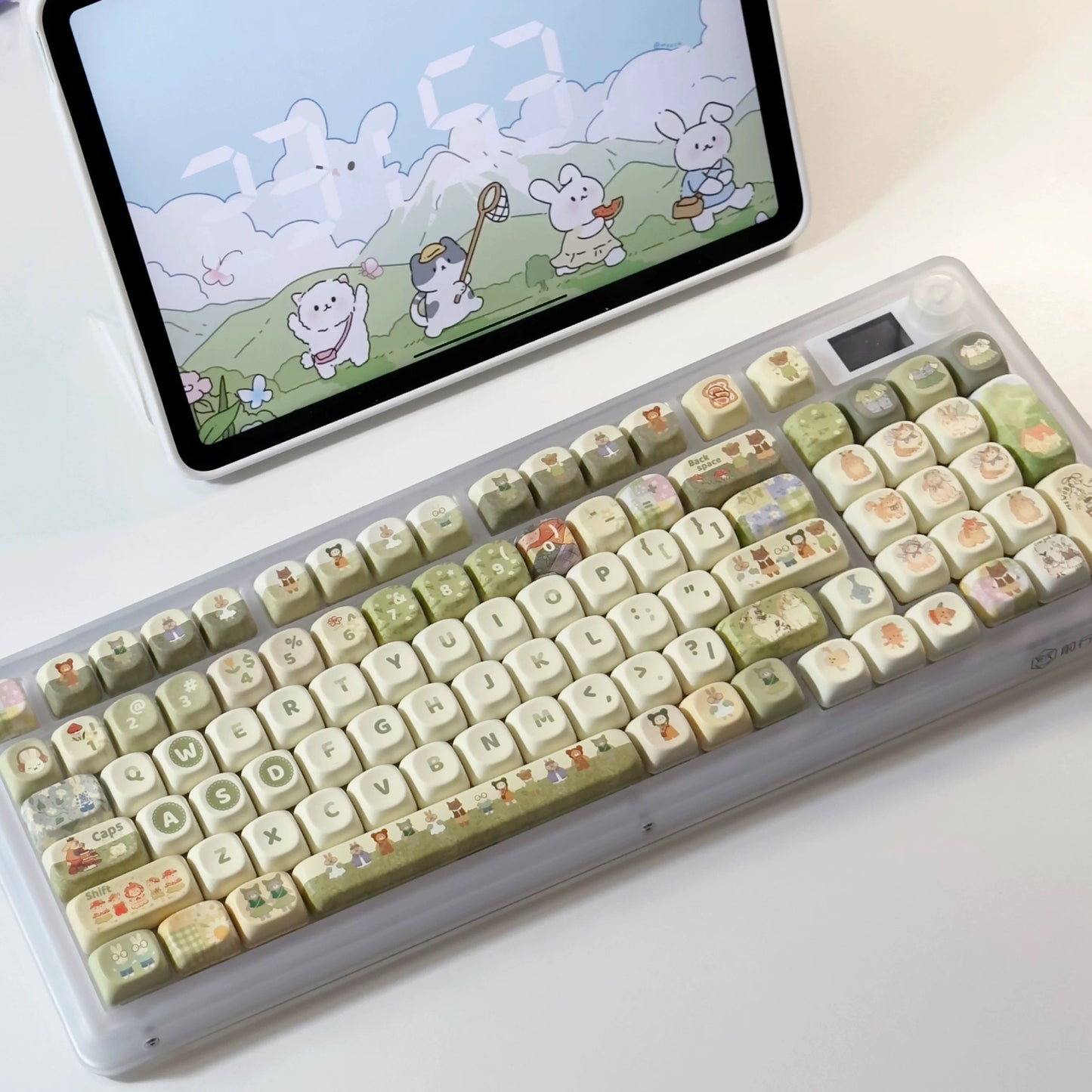Forest Picnic Keycaps – XOA Profile, 131 Keys for MX Keyboards
