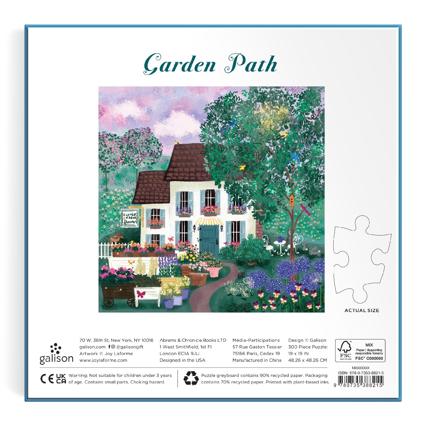 Garden Path 300 Piece Puzzle