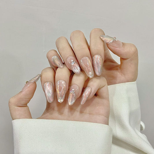 Mermaid Dreamscape Press-on Nails V Boutique Studio-New